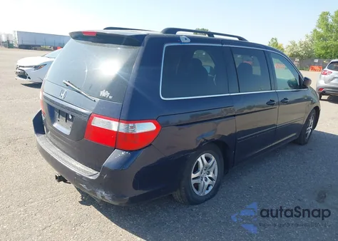 2006 Honda Odyssey Ex-L z USA, uszkodzony, nr VIN 5FNRL387X6B001538